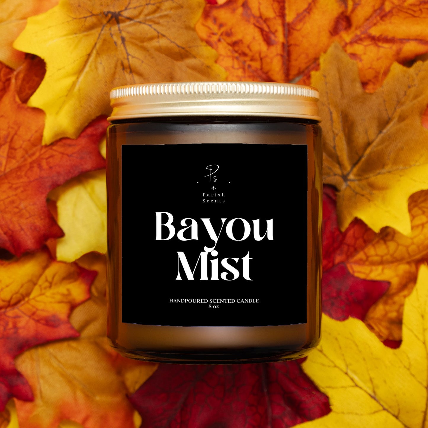 Bayou Mist New Orleans Candle (Amber Jar 8oz)