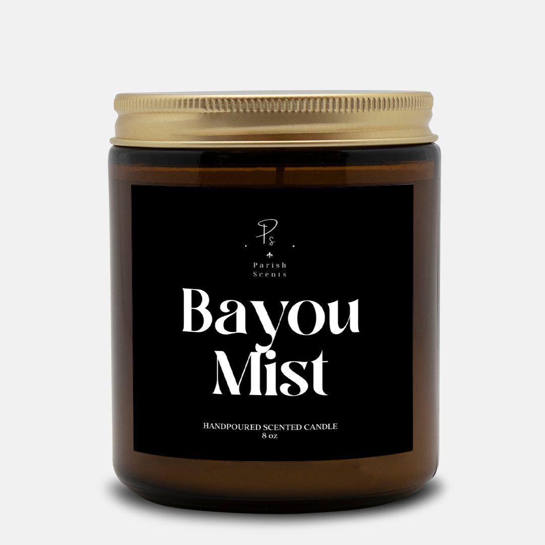 Bayou Mist New Orleans Candle (Amber Jar 8oz)