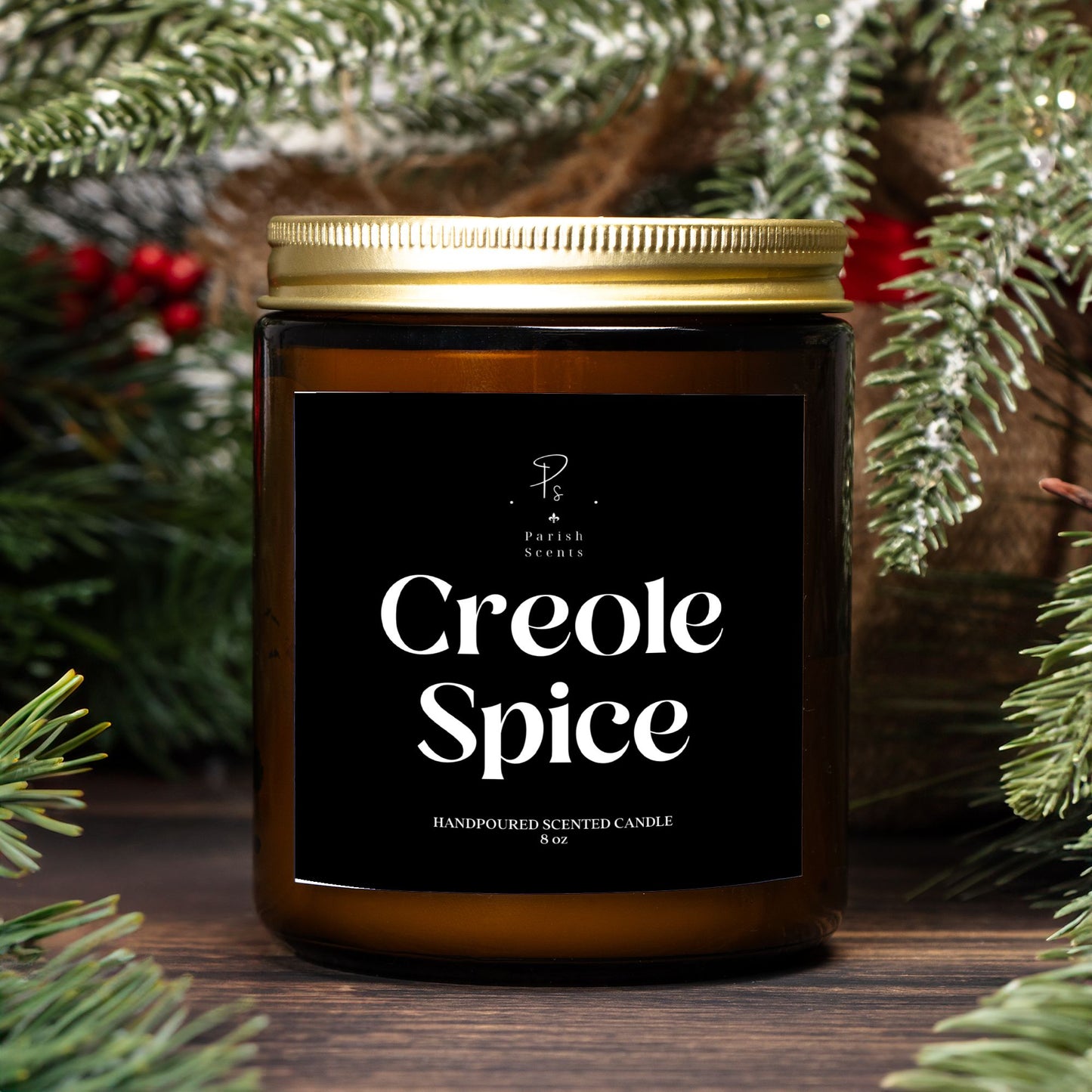 Creole Spice New Orleans Candle (Amber Jar 8oz)