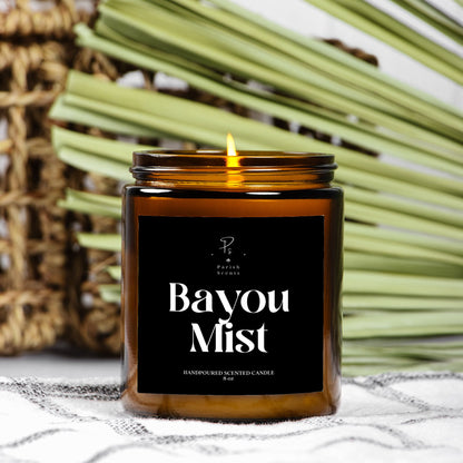 Bayou Mist New Orleans Candle (Amber Jar 8oz)