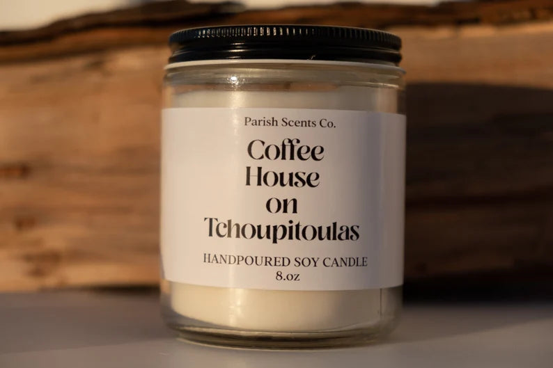 Coffee House on Tchoupitoulas | A New Orleans Cafe Candle